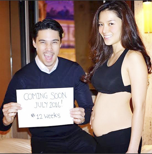 แมทธิว ลีเดีย ท้อง